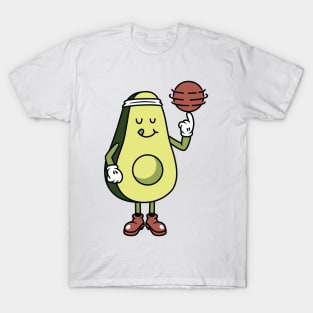 Avocado Playing Ball T-Shirt